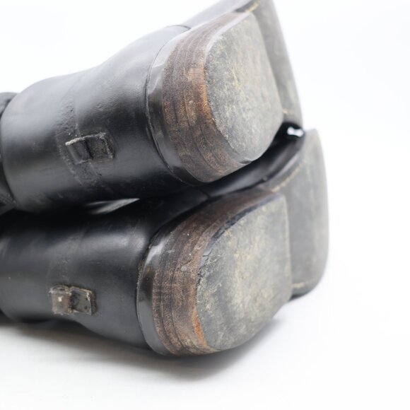 Custom Handmade Dehner Men 9-10 police Trooper Motorcycle Patrol Boots Riding - Picture 10 of 12